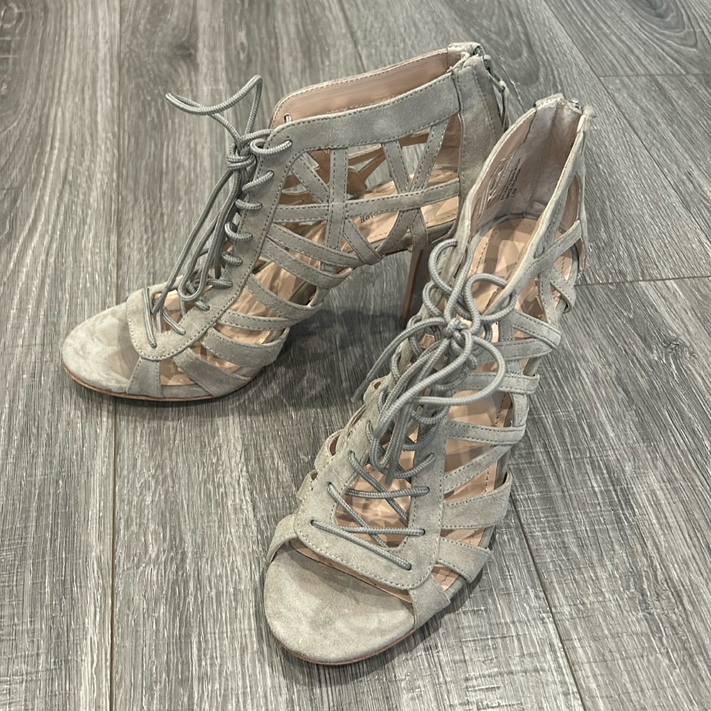 Pour la Victoire cage high heel sandals